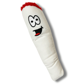 My Name is Jay, Cute Stuffed Parody Joint Dog Toy, Funny Squeaky Weed Toy, Cool Plush Novelty 420 Gift for Pets & Their Owners, Sized for Puppies & Sm