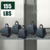ORIKOOL 54" Commercial Refrigerator 49 Cu.ft with 2 Solid Door Reach-In Refrigerators Stainless Steel ETL Approved Upright Fridge Storage