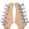 ST Stylish Electric Guitar with Black Pickguard Dark Blue