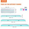 VEVOR Gymnastics Air Mat, 4 inch Thickness Inflatable Gymnastics Tumbling Mat, Tumble Track with Electric Pump, Training Mats for Home Use/Gym/Yoga/Ch